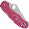 Spyderco 2024 Spyderco Reveal 14, Para 3 Pink Lightweight Plainedge Living Beyond Breast Cancer, Plain Edge SPY-C223PPN - alternate 3